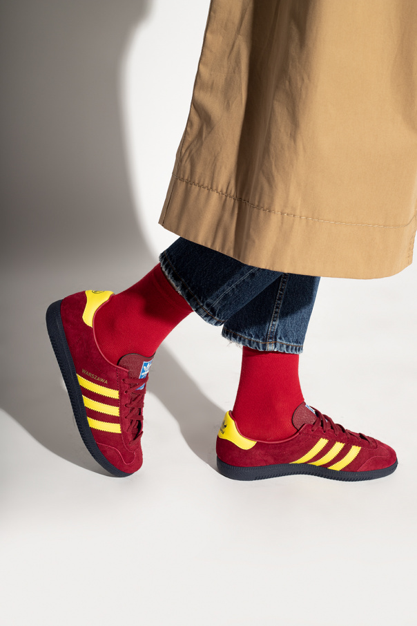 StclaircomoShops GB - Red 'Warszawa SPZL' sneakers ADIDAS